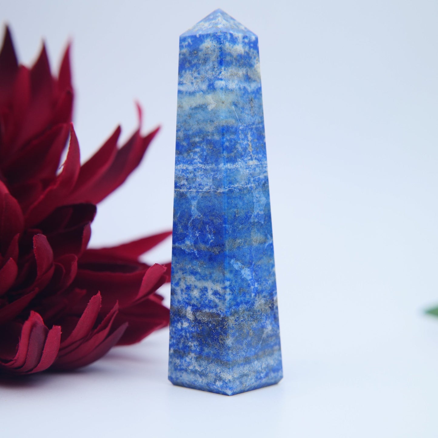 Lapis Lazuli Tower – 10cm - Positive Faith Hope Love