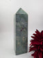 Large Ruby Fuchsite Tower 1090g - Positive Faith Hope Love