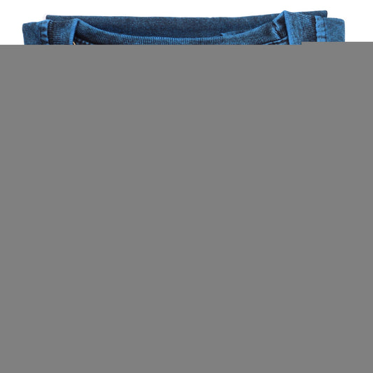 Polished Large Stone Washed T-Shirt - Chakra - Blue featuring natural patterning and unique variations - Positive Faith Hope Love