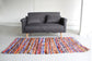 Polished Large Velvet Rug 105X185Cm featuring natural patterning and unique variations - Positive Faith Hope Love