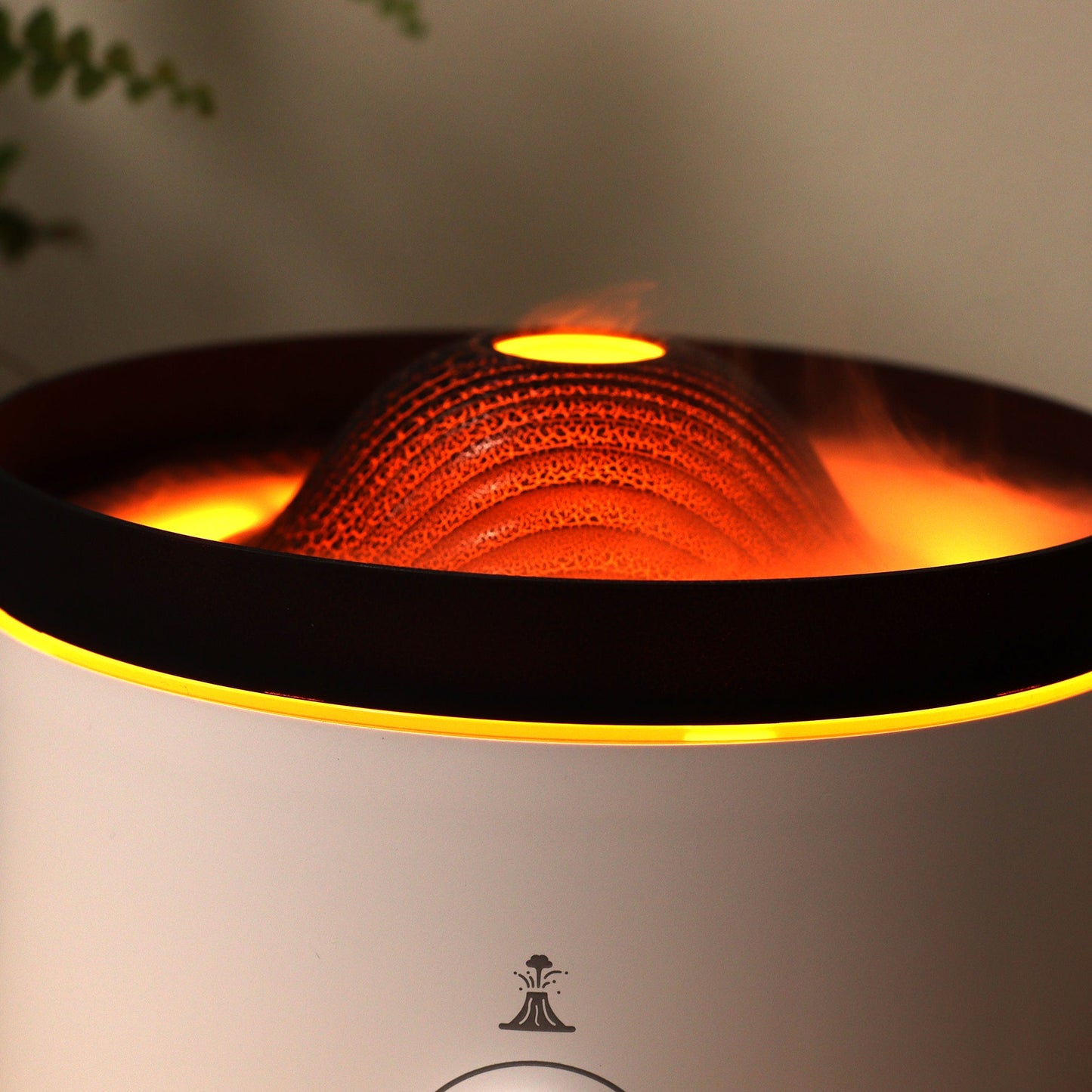 Large Volcano Effect Aroma Diffuser (plug) Two Colours - Positive Faith Hope Love