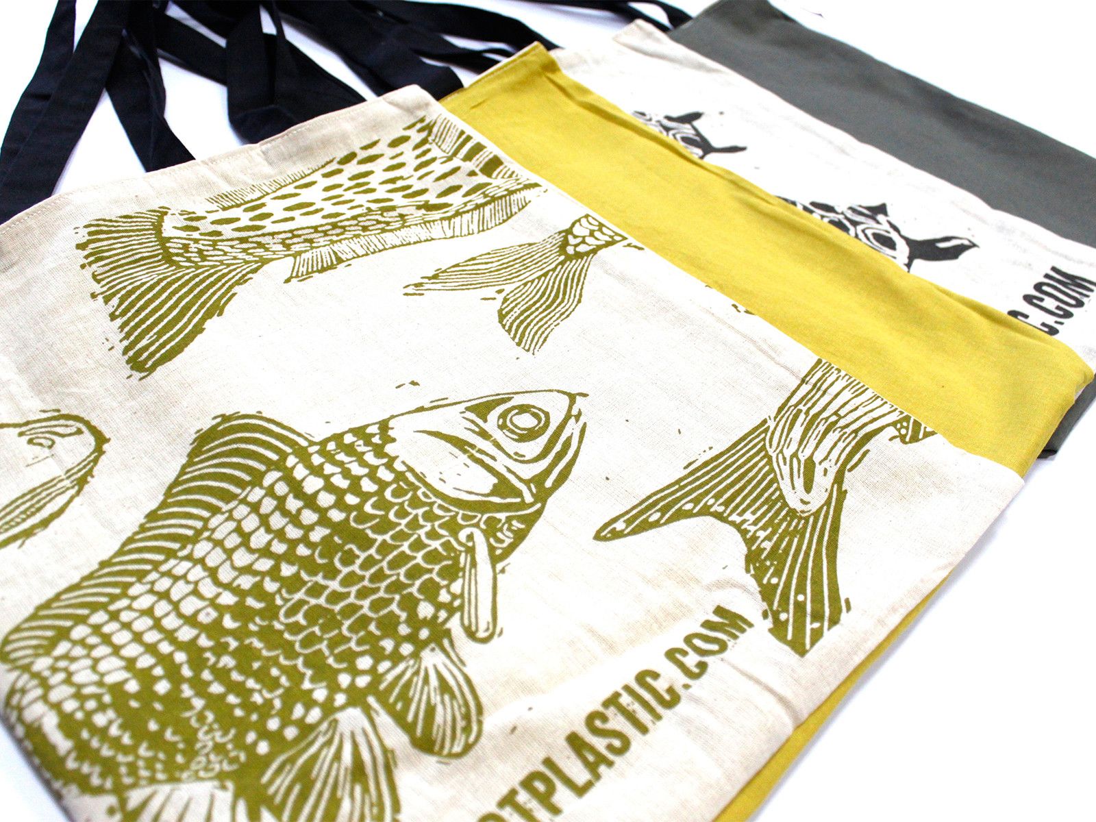 Polished Lrg 2X4Oz Reversable Cotton Bag 38X42Cm 2 Designs 1 featuring natural patterning and unique variations - Positive Faith Hope Love