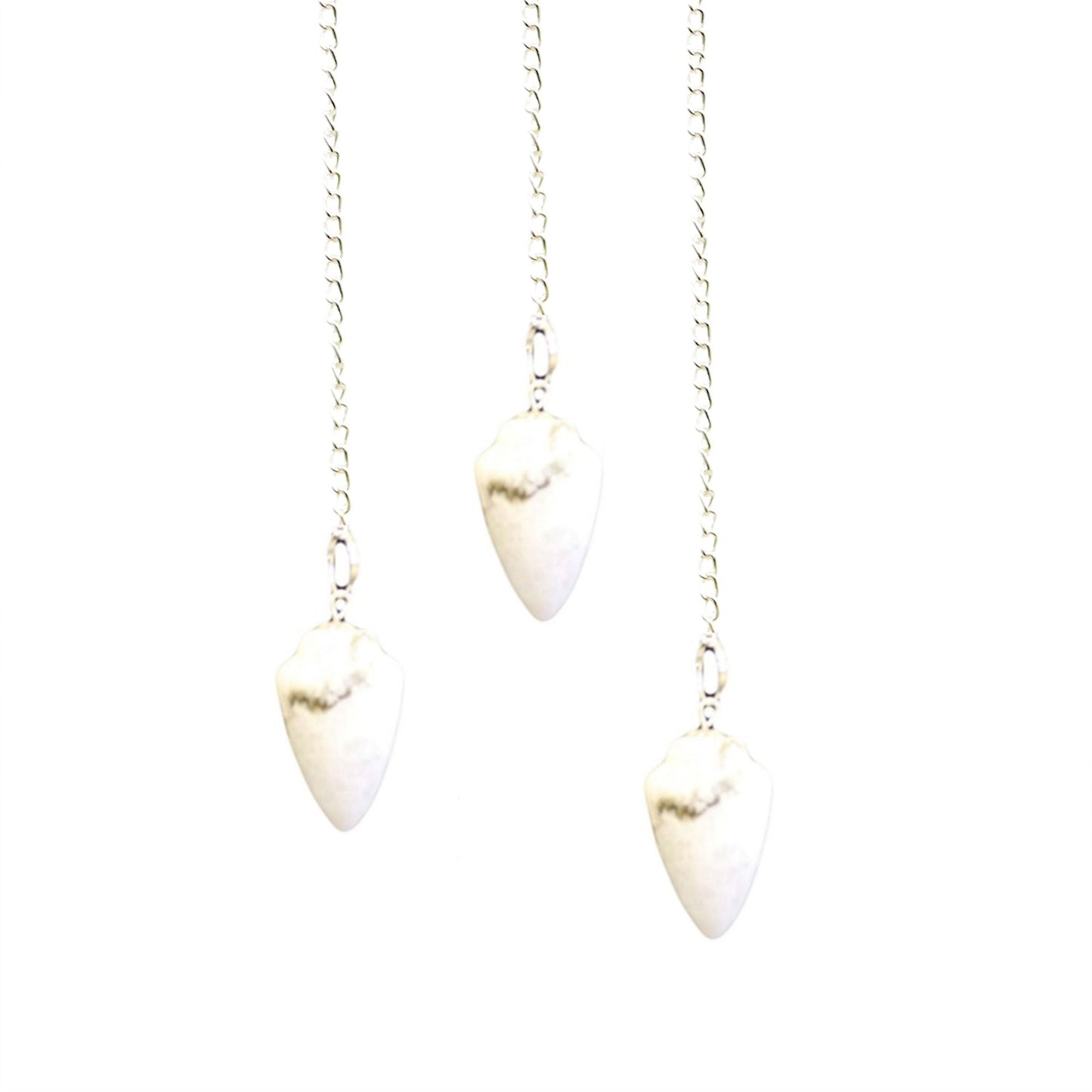 Polished Magic Pendulum - Rainbow Moonstone featuring pearly adularescence and soft sheen - Positive Faith Hope Love