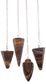 Polished Magic Pendulum - Tiger Eye featuring natural patterning and unique variations - Positive Faith Hope Love