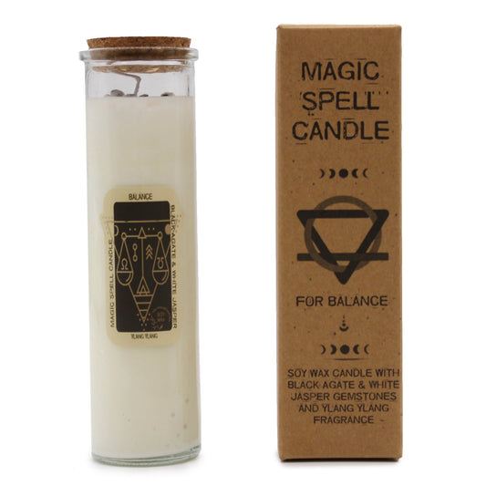 Magic Spell Candle - Balance - Positive Faith Hope Love