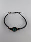 Malachite Black Micro Macrame Bracelet - Positive Faith Hope Love