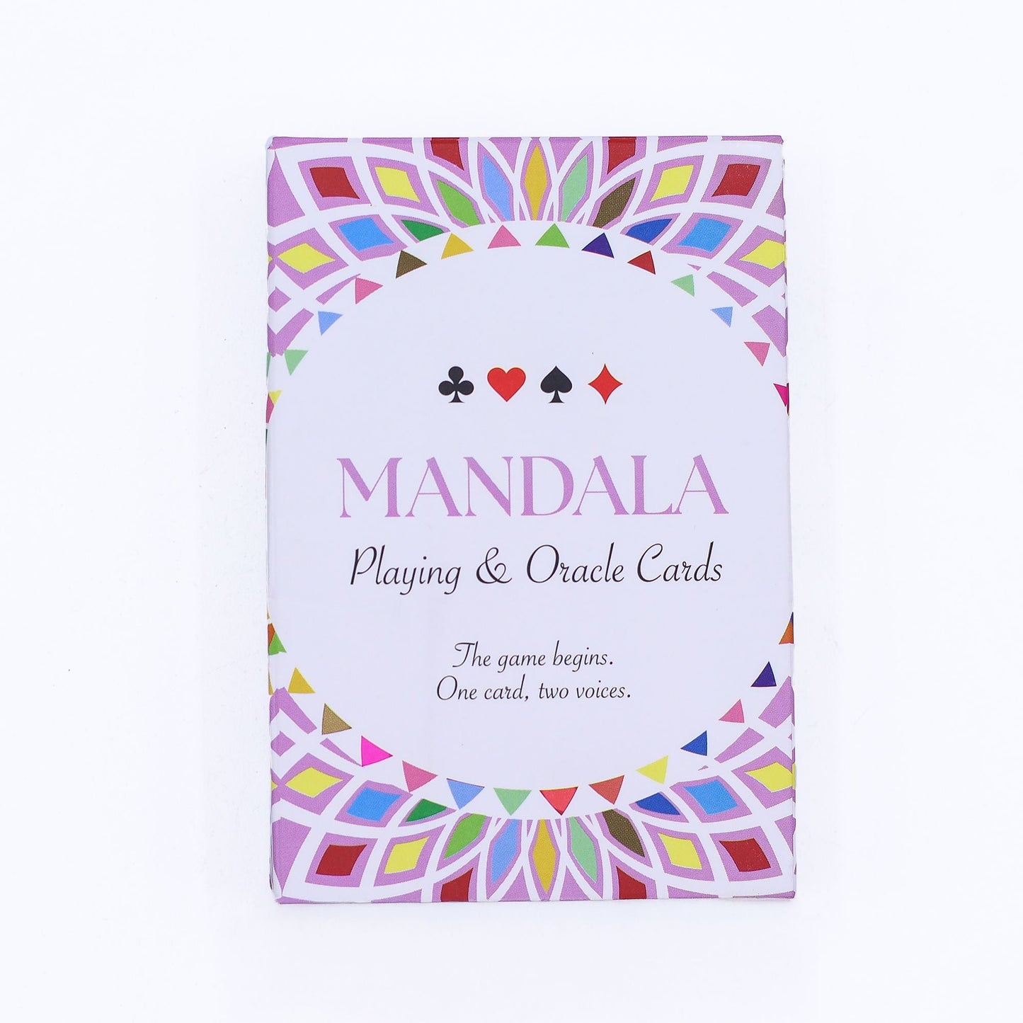 Mandala Playing & Oracle Cards – Kaleidoscope Symmetry - Positive Faith Hope Love