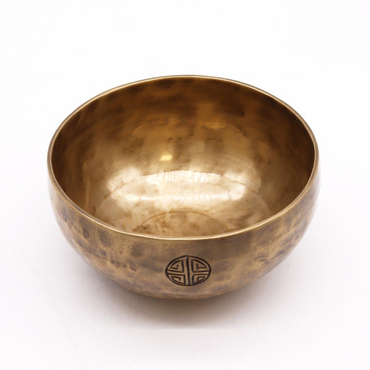 Medium Nepalese Moon Bowl - (approx. 750g) - 15cm - Positive Faith Hope Love