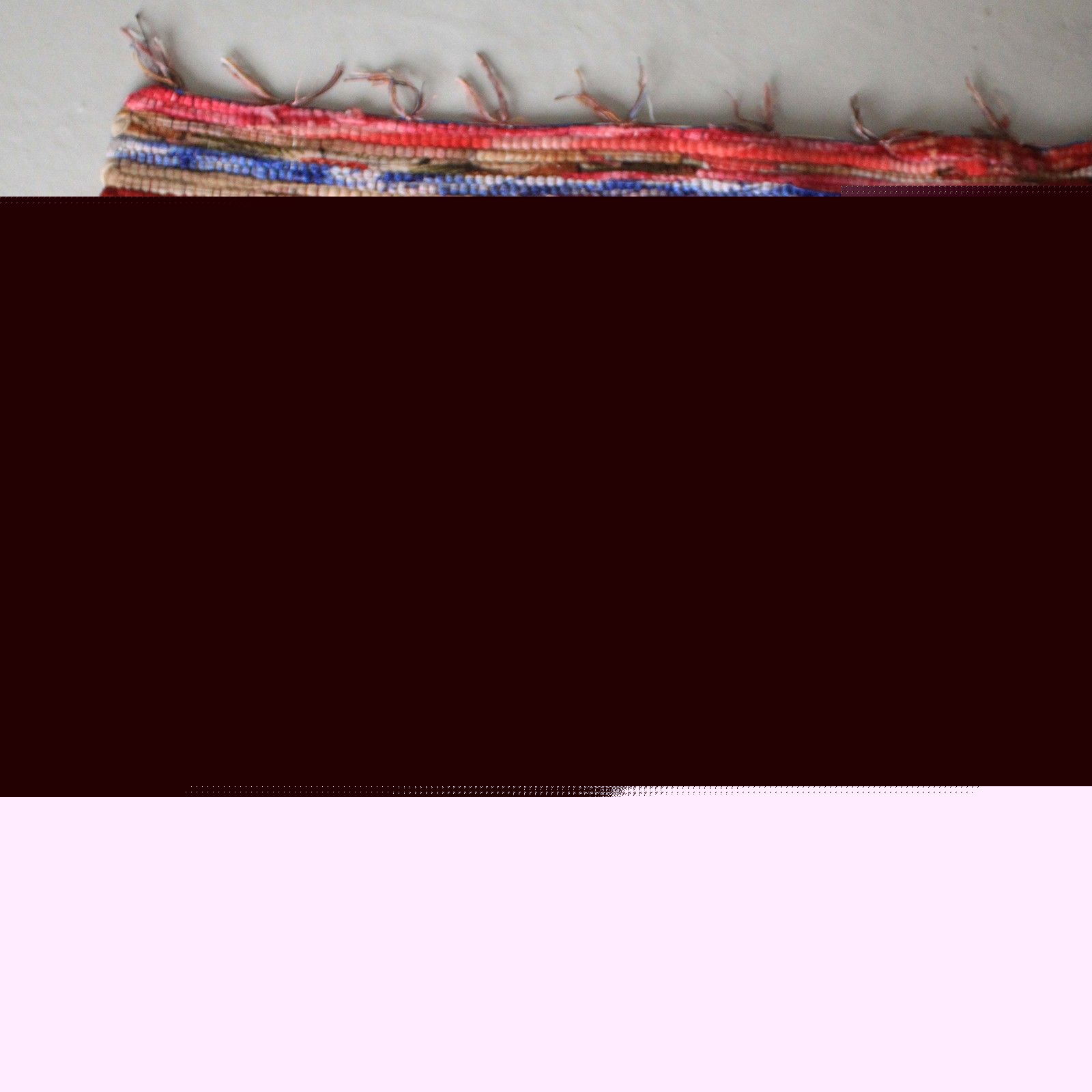 Polished Medium Velvet Rug 128X75Cm 1 featuring natural patterning and unique variations - Positive Faith Hope Love