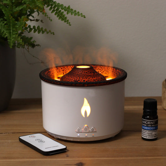 Medium Volcano Effect Aroma Diffuser (plug) Two Colours - Positive Faith Hope Love