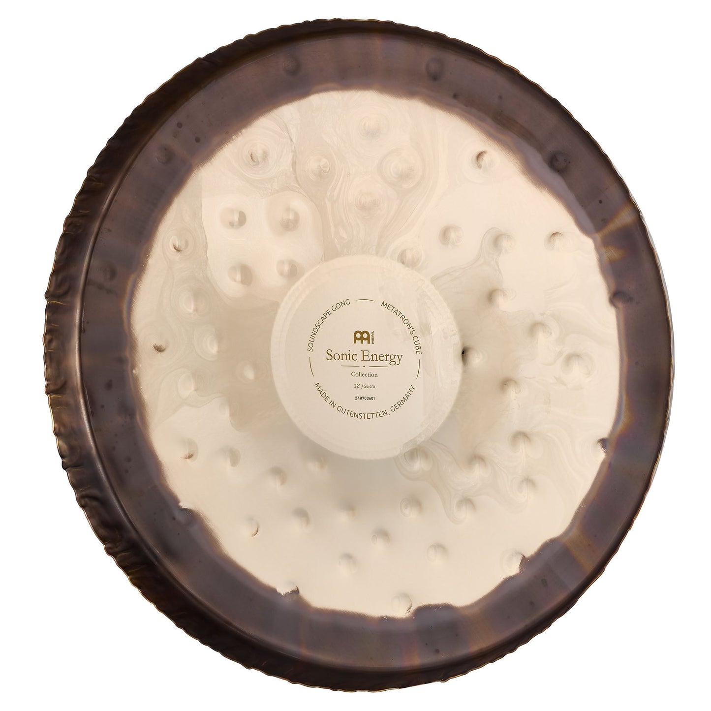 MEINL 22" Soundscape Gong – Metatron’s Cube (SGMC22) - Positive Faith Hope Love