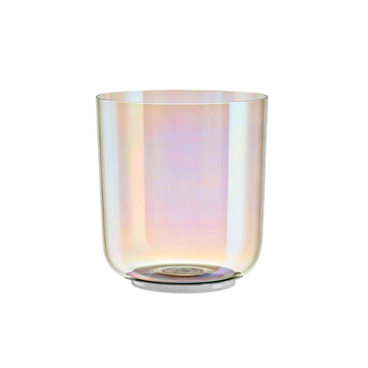 MEINL Essence Crystal Singing Bowl 6" – E4 / Solar Plexus Chakra / 440 Hz - Positive Faith Hope Love