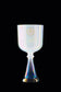 MEINL Sonic Energy Crystal Singing Chalice, 5.5"/14 cm, Note A4, Creamy, Brow Chakra - Positive Faith Hope Love