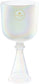 MEINL Sonic Energy Crystal Singing Chalice, 5.5"/14 cm, Note A4, Creamy, Brow Chakra - Positive Faith Hope Love