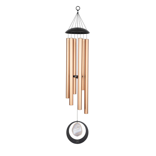 MEINL Sonic Energy Grey Agate Meditation Chime, 50" / 128 cm, 432 Hz, A Major, Bronze - Positive Faith Hope Love