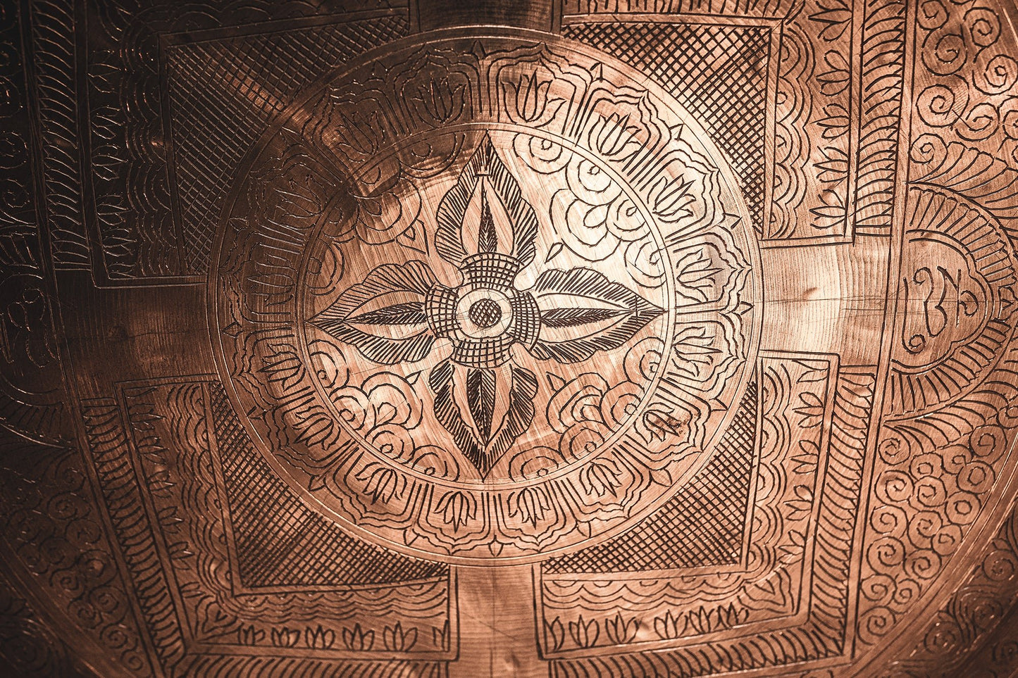 Meinl Sonic Energy Indian Premium Gong - 22" (IG22) — bronze (IG22) - Positive Faith Hope Love