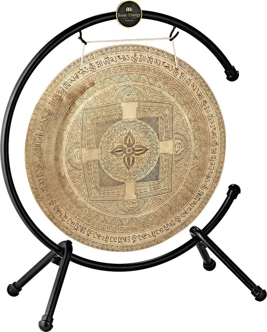 MEINL Sonic Energy Indian Premium Gong 22" - incl. Gong Stand - Positive Faith Hope Love