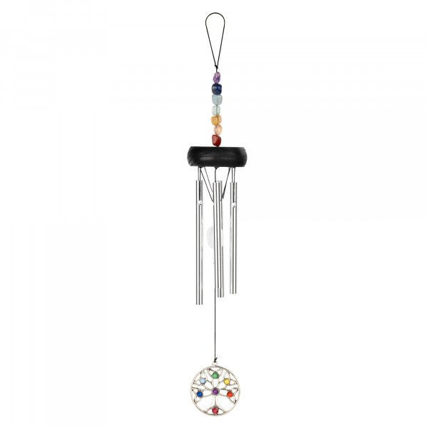 MEINL Sonic Energy Mini Tree of Life Chakra Chime 12"/30 cm - Silver - Positive Faith Hope Love