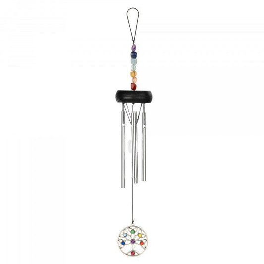 MEINL Sonic Energy Mini Tree of Life Chakra Chime 12"/30 cm - Silver - Positive Faith Hope Love