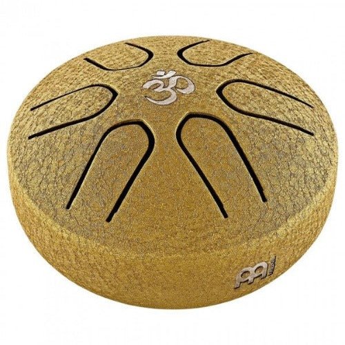 MEINL Sonic Energy Pocket Steel Tongue Drum A Major, 6 Notes - Gold, OM / 3"/7,6 cm - Positive Faith Hope Love