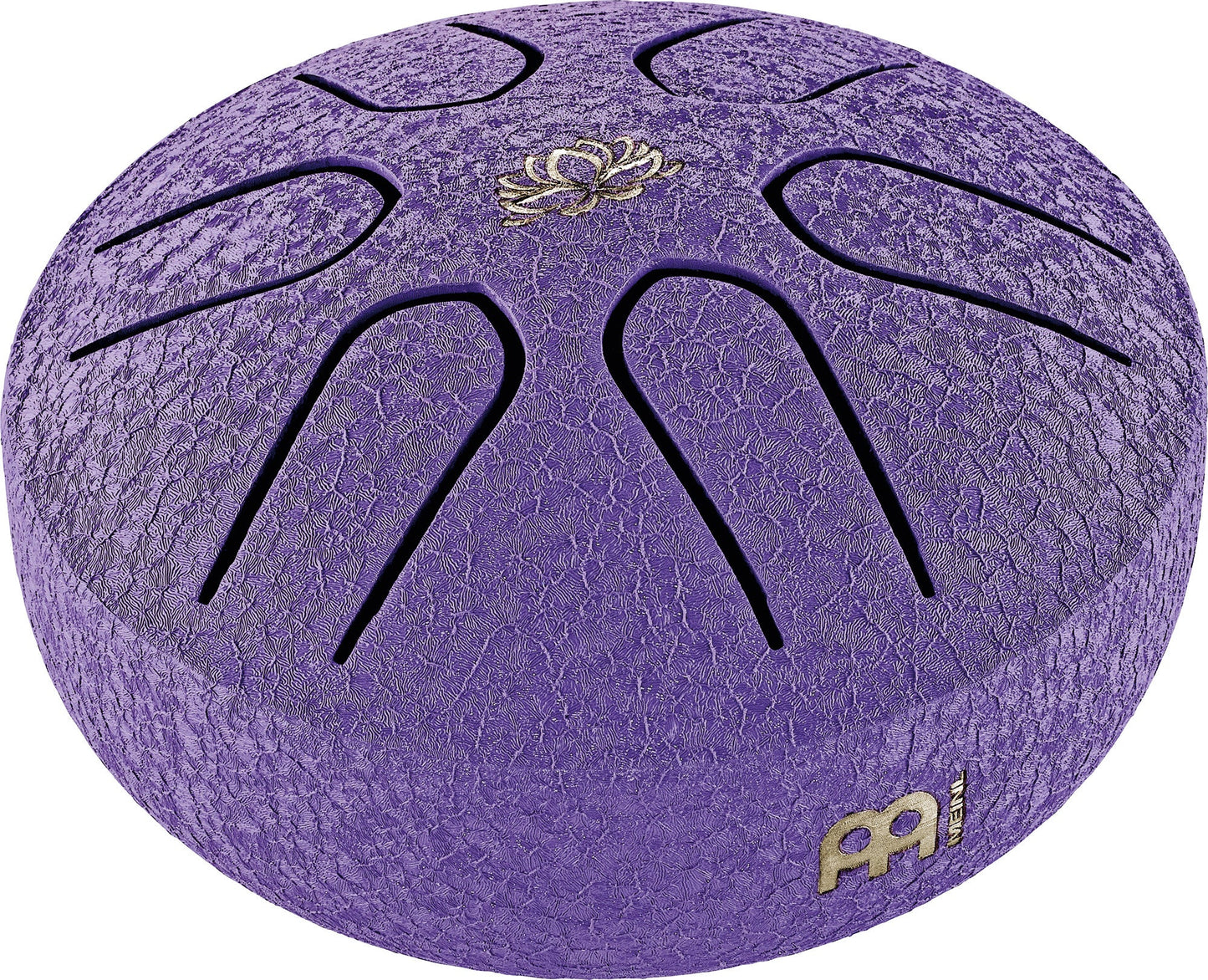 MEINL Sonic Energy Pocket Steel Tongue Drum A Major, 6 Notes - Purple, Lotus Flower / 3"/7,6 cm - Positive Faith Hope Love