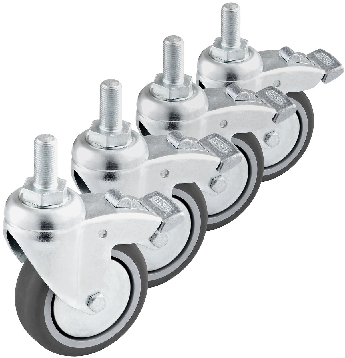 MEINL Wheels for Gong & Tam Tam Stands – Set of 4 - Positive Faith Hope Love