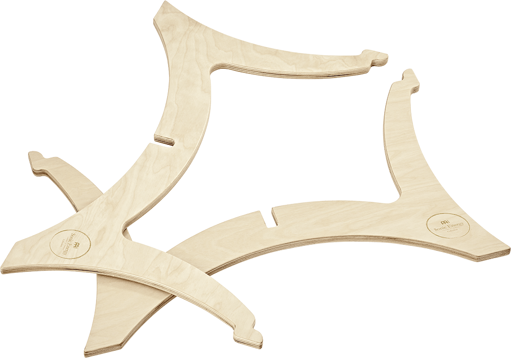 MEINL Wood Handpan Stand – Sitting Height - Positive Faith Hope Love