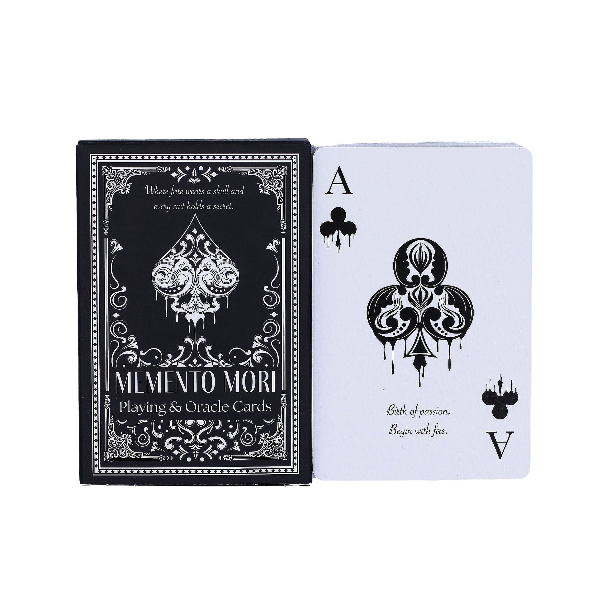 Memento Mori Gothic Playing & Oracle Cards - Positive Faith Hope Love