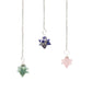 Polished Merkaba (star) Pendulums - (asst) featuring natural patterning and unique variations - Positive Faith Hope Love