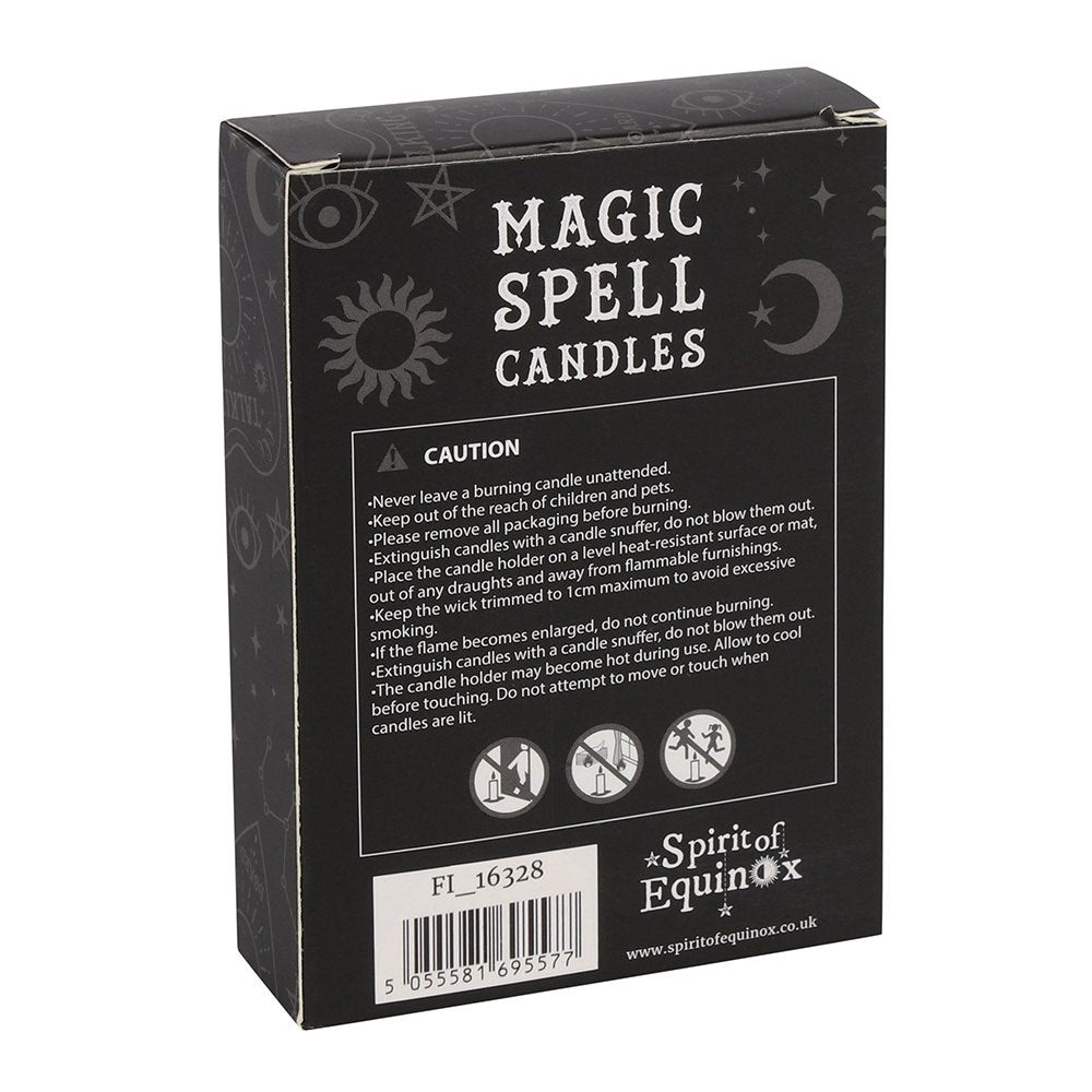 Mixed Spell Candles 12 - Pack Versatile Ritual Magic - Positive Faith Hope Love