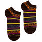 Polished M/L Hop Hare Bamboo Socks Low (7.5-11.5) - Rune Stones featuring natural patterning and unique variations - Positive Faith Hope Love