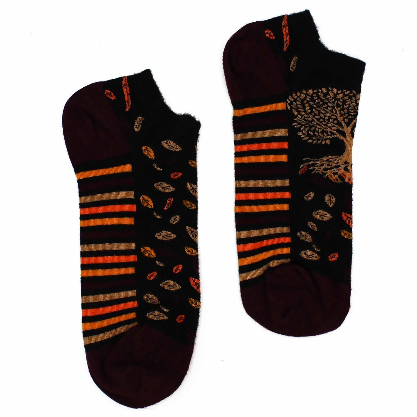 Polished M/L Hop Hare Bamboo Socks Low (7.5-11.5) - Tree of Life featuring natural patterning and unique variations - Positive Faith Hope Love