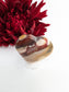 Mookaite Jasper Heart Palm Stone 60mm - Positive Faith Hope Love