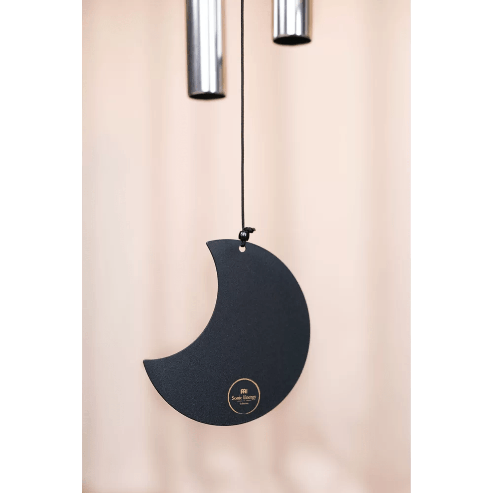 Moon Meditation Chime 44" / 110 cm, 432 Hz, Round Arch, Silver - MMC44S - Positive Faith Hope Love