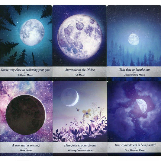 Moonology Oracle Cards - Positive Faith Hope Love