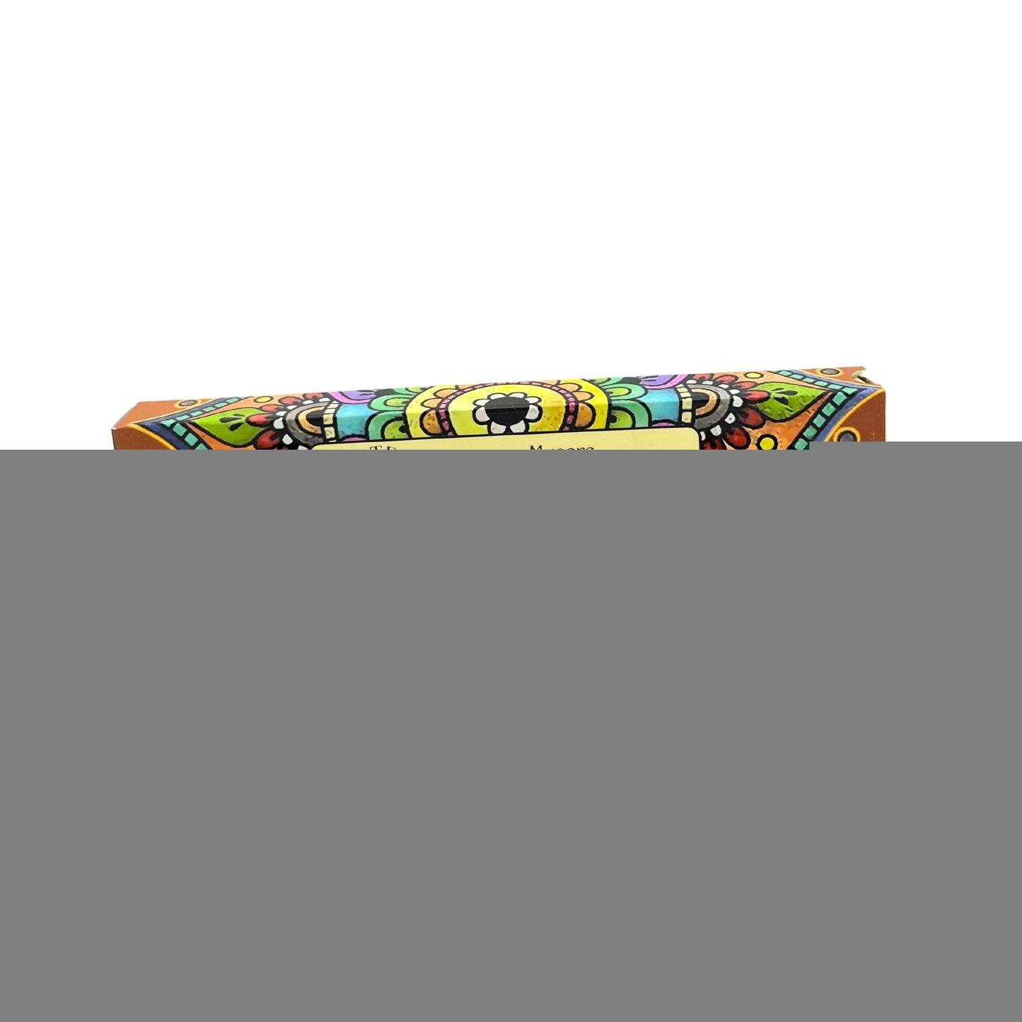 Polished Namaste Mandala Masala Incense Sandalwood featuring natural patterning and unique variations - Positive Faith Hope Love