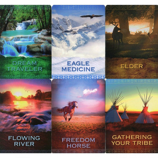 Native Spirit Oracle Cards - Positive Faith Hope Love