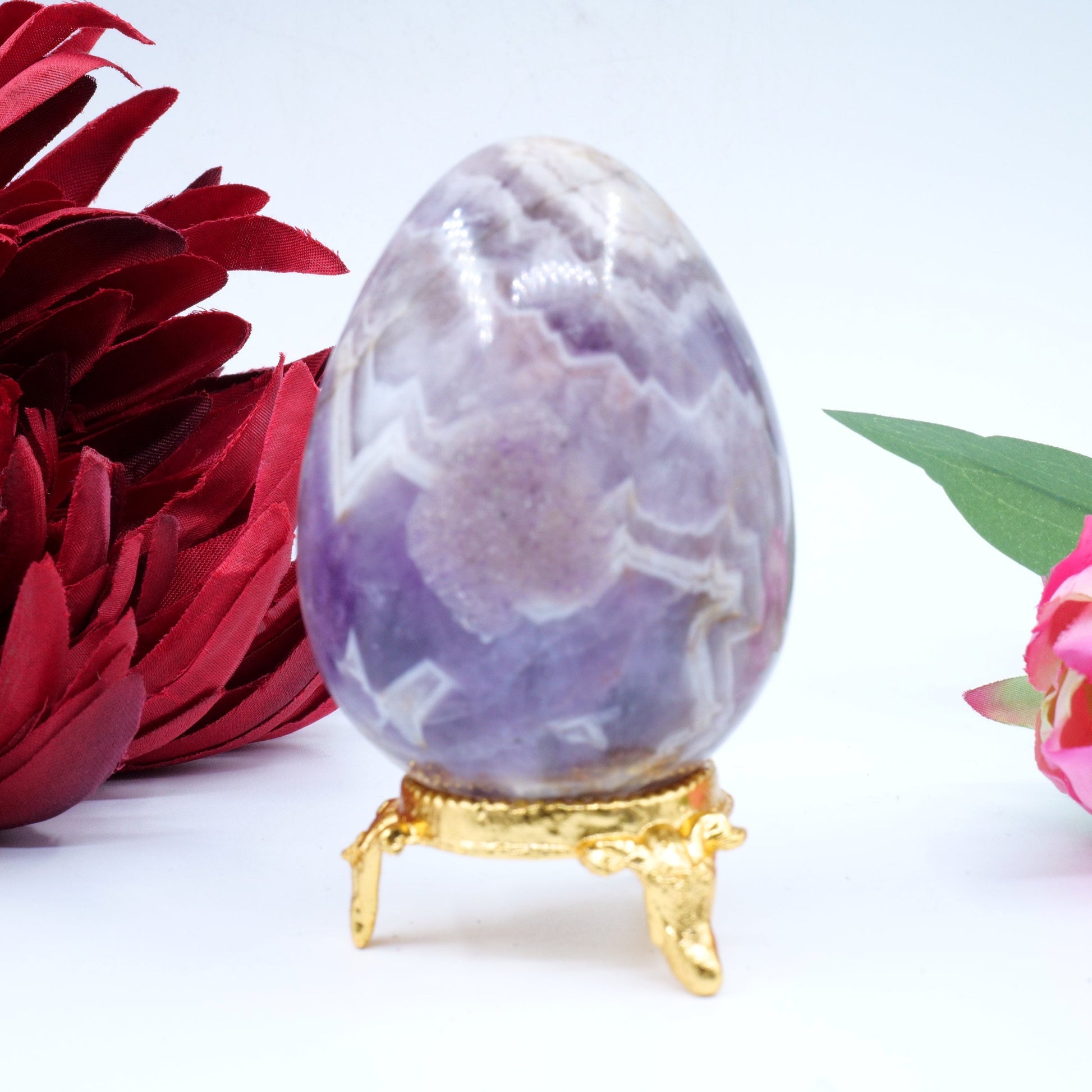 Polished Natural Amethyst 206G 70X50Mm featuring rich purple colour and natural clarity - Positive Faith Hope Love