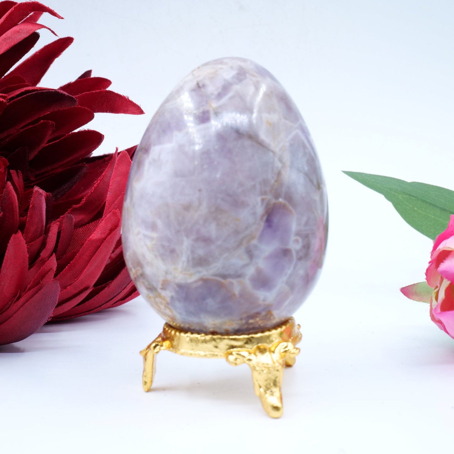 Polished Natural Amethyst 206G 70X50Mm featuring rich purple colour and natural clarity - Positive Faith Hope Love