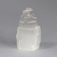 Polished Natural Selenite Tower 5 Cm featuring satin white sheen and fibrous texture - Positive Faith Hope Love