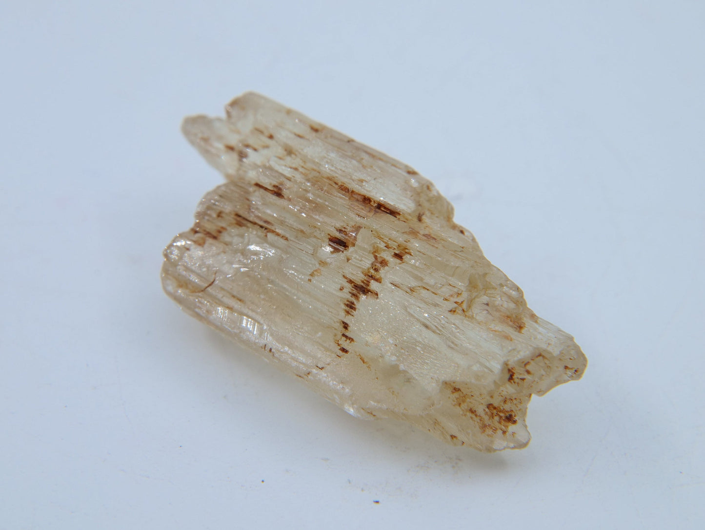 Natural Yellow Kunzite Specimen — 22.75 g - Positive Faith Hope Love