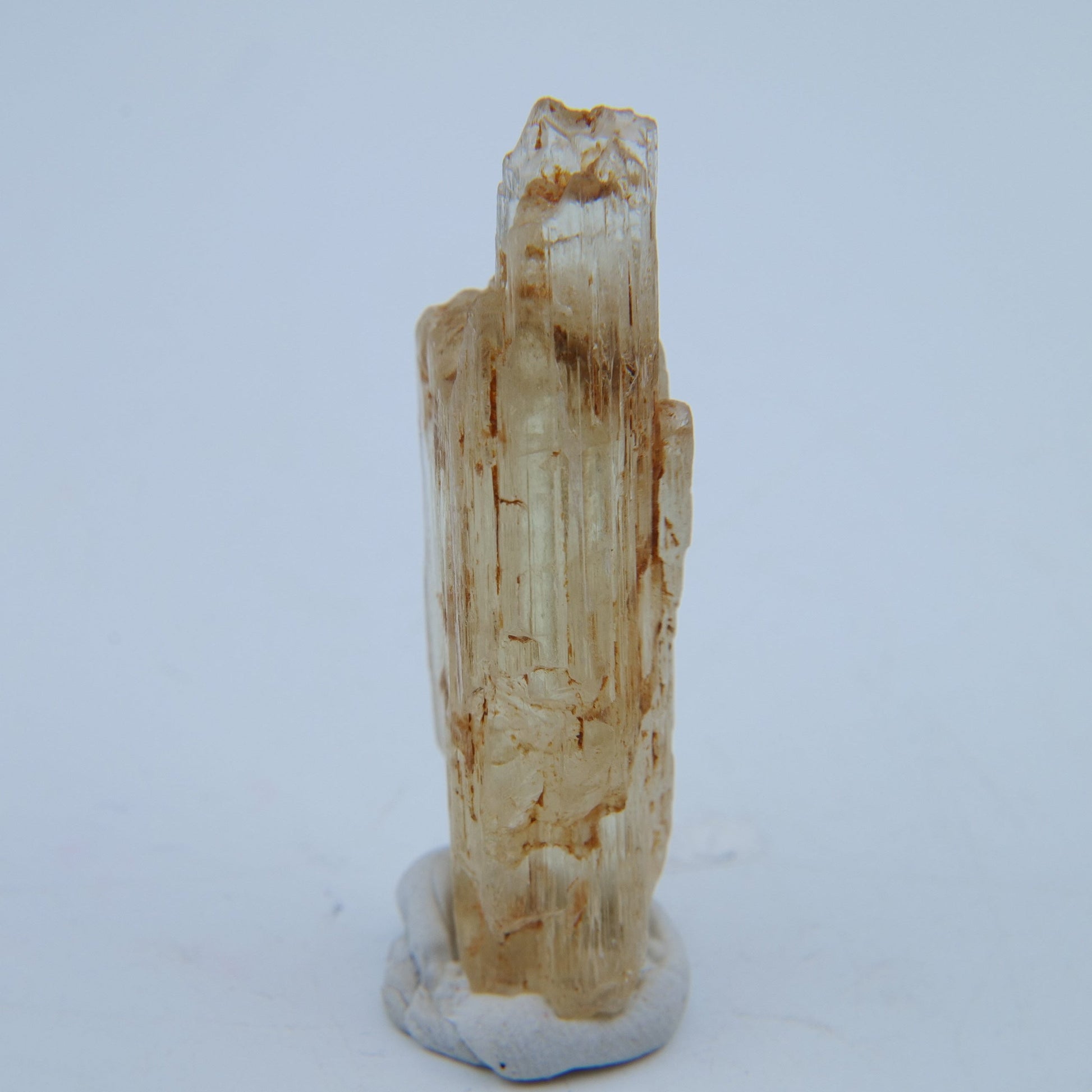 Natural Yellow Kunzite Specimen — 22.75 g - Positive Faith Hope Love