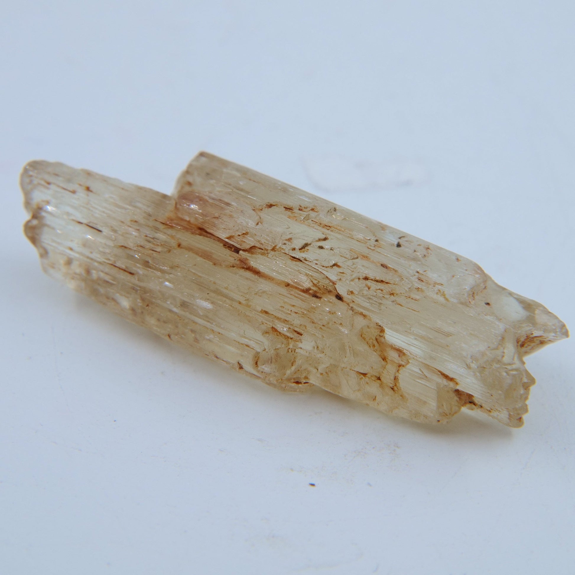 Natural Yellow Kunzite Specimen — 22.75 g - Positive Faith Hope Love