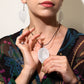 Polished Necklace Bravery Leaf Silver featuring natural patterning and unique variations - Positive Faith Hope Love