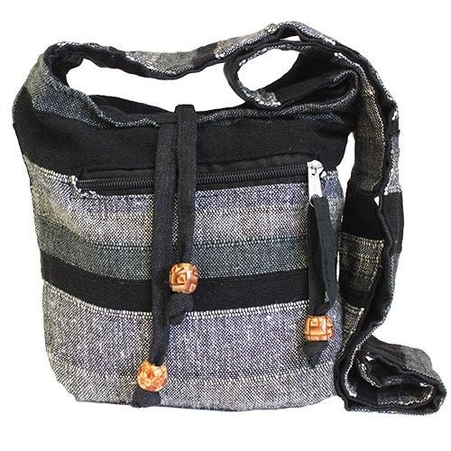 Polished Nepal Sling Bag - Mountain Granite featuring natural patterning and unique variations - Positive Faith Hope Love