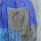 Polished Nomad Sari Mushroom Pants Block Print Designs Purple Tones Sm featuring natural patterning and unique variations - Positive Faith Hope Love