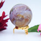 Ocean Jasper Sphere – 53 mm / 200 g - Positive Faith Hope Love