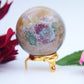 Ocean Jasper Sphere – 54 mm / 215 g - Positive Faith Hope Love