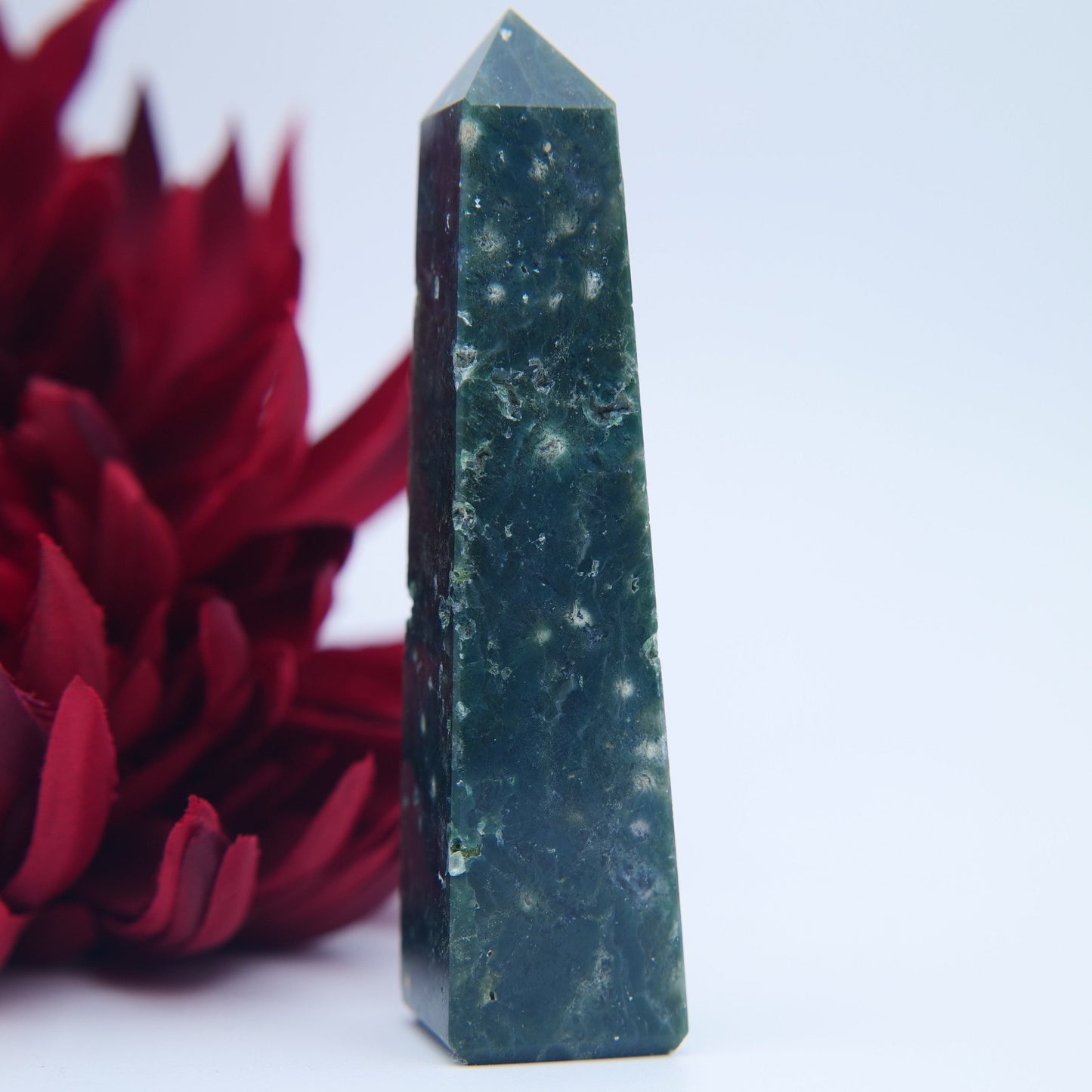 Ocean Jasper Tower — 10cm - Positive Faith Hope Love