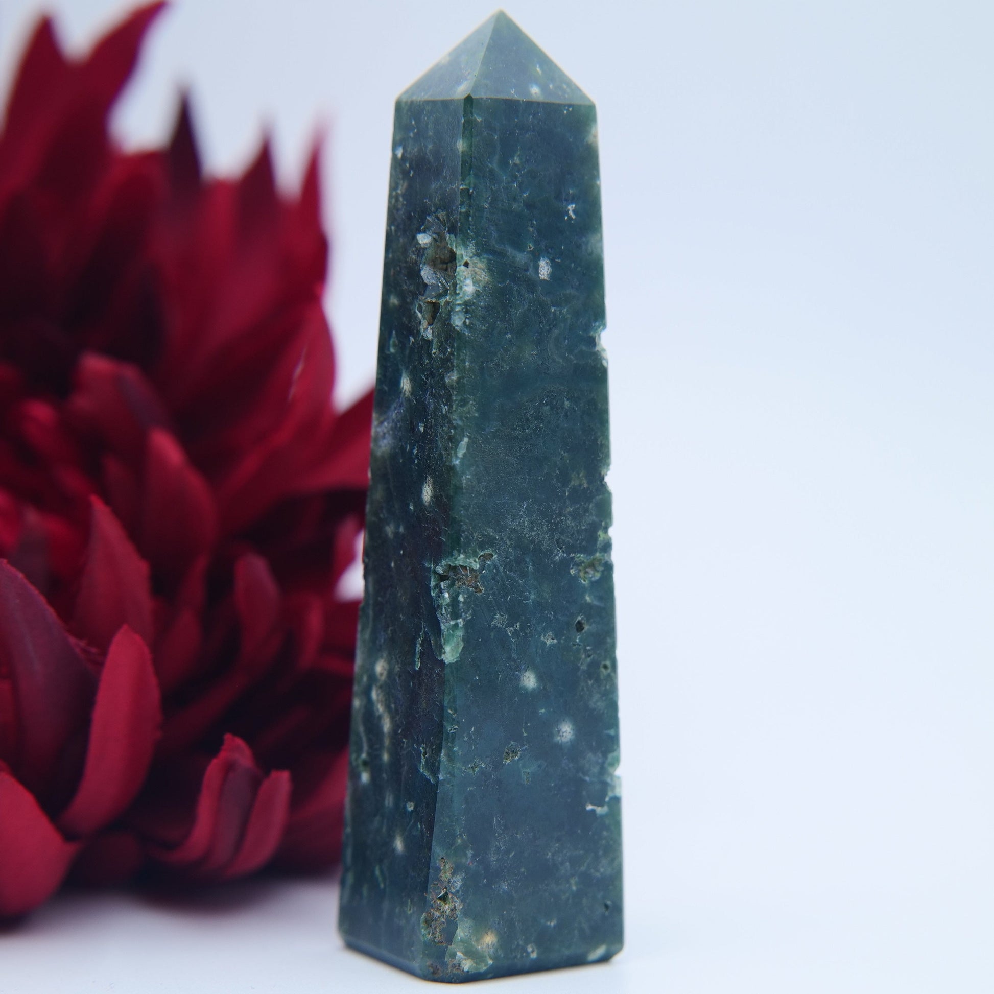 Ocean Jasper Tower — 10cm - Positive Faith Hope Love